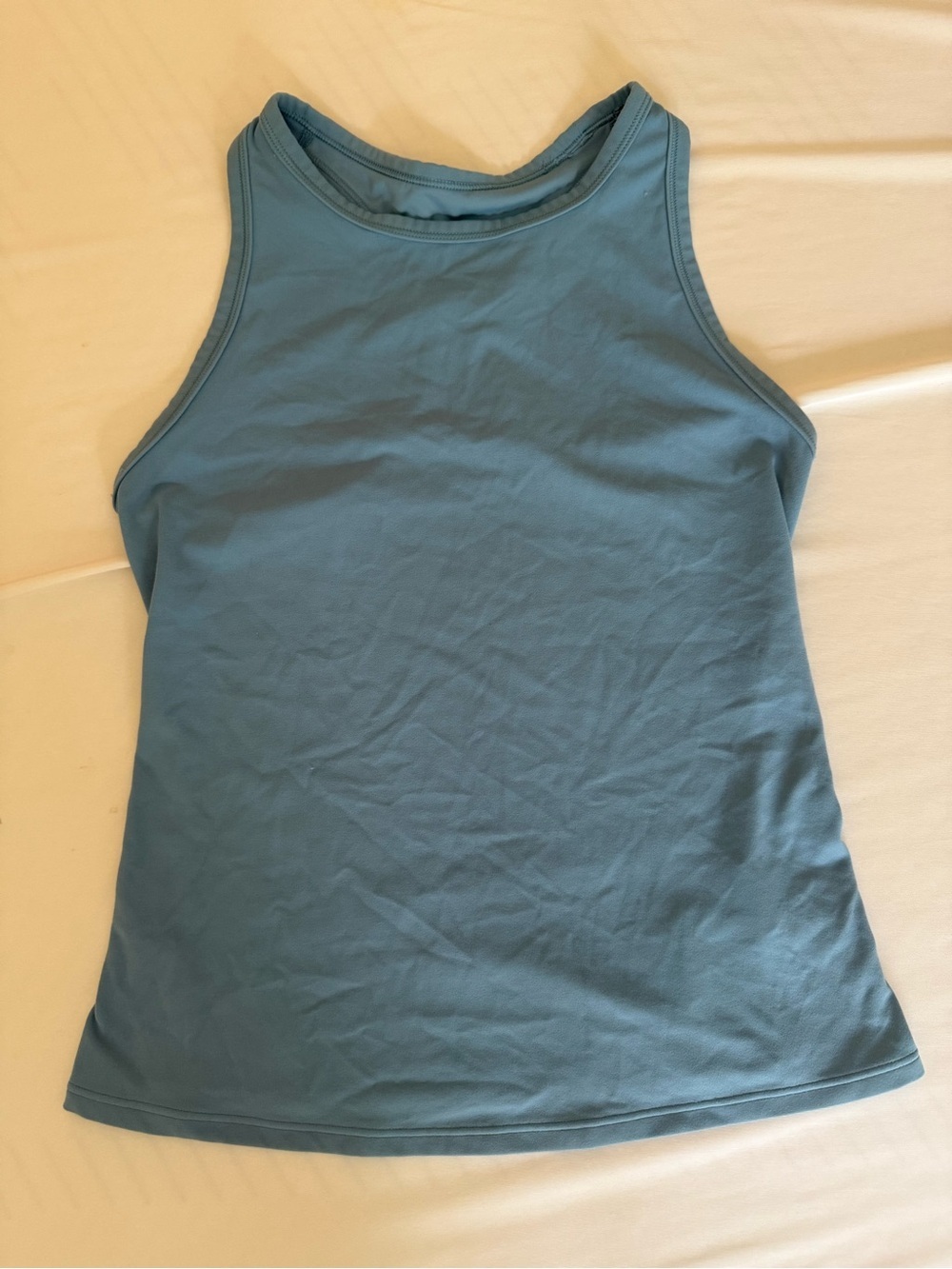 Athleta Transcend Racerback Tank - Sky Blue
